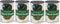 Generic Chopped Collard Greens (4 Cans, 14 oz. each)