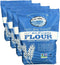 Wheat Montana Natural White All-Purpose Flour, 5 lb (Pack of 4)