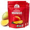 Mavuno Harvest Organic Dried Mango Snacks - Unsweetened, Gluten Free, Vegan, Non-GMO, 2 Ounce, Pack of 3