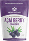 Nature Restore Acai Berry Powder, Wild Harvested, 8 Ounces, Non GMO, Gluten Free, Brazilian Wild Grown