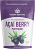 Nature Restore Acai Berry Powder, Wild Harvested, 8 Ounces, Non GMO, Gluten Free, Brazilian Wild Grown