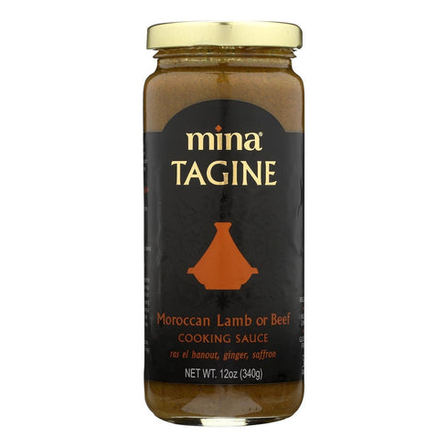Mina 's Moroccan Lamb Or Beef Tagine Sauce - Case of 6 -