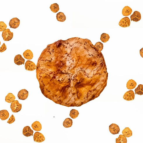 (6 Pack) Amaezi Foods | Dried & Roasted Salted Olive Oil Plantain Chips | All Natural Mini Travel Crunchy Dried Fruit