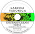 Larissa Veronica Rhubarb Cream Soda Colombian Decaf Coffee (Single Serve K-Cup Pods) (Gourmet, Naturally
