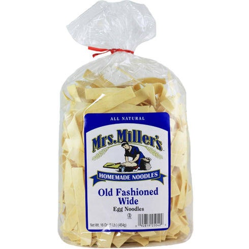 CPG.IO 16 (Pack 6) Mrs. Miller's Old Fashioned Egg Noodles, Wide Ounce