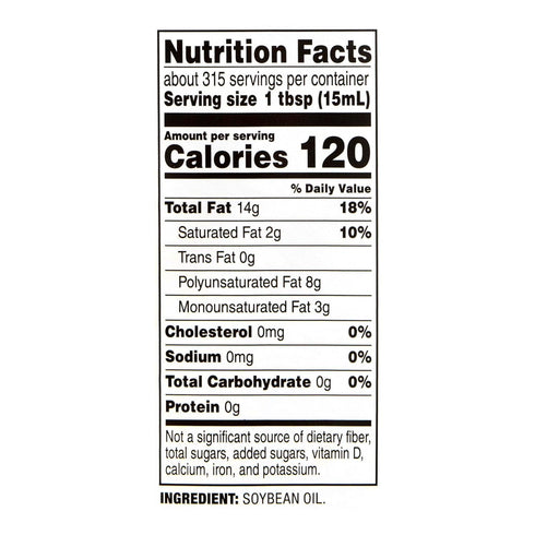 Generic Oil(160 Oz), 160 Vegetable Fl Fluid Ounce