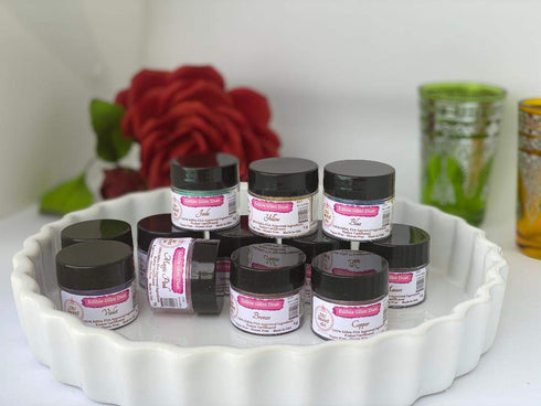 Edible Glint Dust Sweet Pink, 4 Gram Jar, Food Grade Luster Dust, MADE IN USA