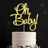 Oh Baby Cake Topper for Baby Shower, Suitable for Boys and Girls