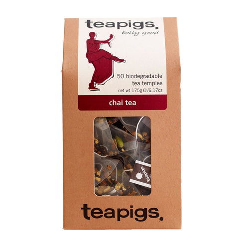 Teapigs Chai Tea Bags, Bold Flavor, Natural Ingredients (1 Pack of 50 Teabags)
