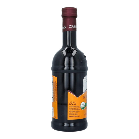 17 Oz (Pack 2) Colavita Balsamic Vinegar, Organic, Fl