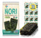 KIMNORI Seasoned Seaweed Snacks Sheets – Organic Sea Salt Flavor, 12 Packs, 4g 0.14 Ounce, Roasted Crispy Laver