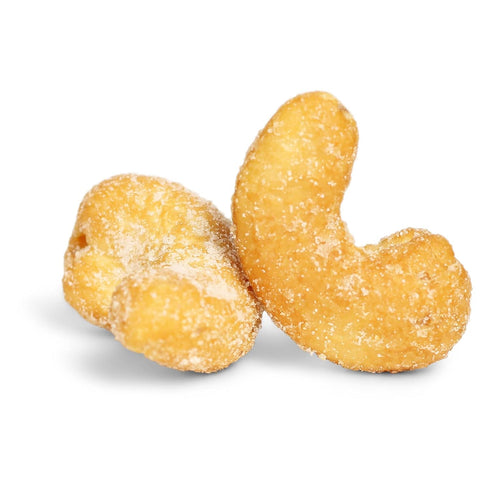 2 lbs Honey Roasted Cashews by It's Delish, Bulk | Gourmet Cashew Nuts in Honey Sugar Coating, Sweet & Salty Nut Snack
