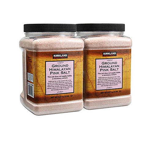KIRKLAND Signature Himalayan Pink Salt 5 lbs. (Pack of 2)