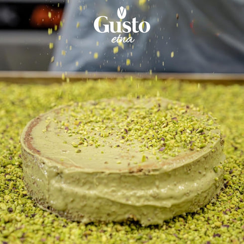 8.8 oz (250 Pistachios Chopped, g), Pistachios Raw unsalted, chopped Pistachio nuts for ice cream sundaes, Gusto Etna