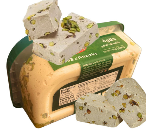 Generic (400g) Halva of Pistachios, Premium Quality, Middle Eastern Confection, Product of Jordan