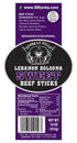 1-lb Pack Buffalo Bills Sweet Lebanon Bologna Sticks (Pennsylvania Dutch sweet beef sticks)