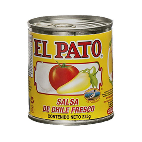 El Pato 6 PACK SAUCE SALSA DE CHILE FRESCO - Hot Tomato Sauce (Pack