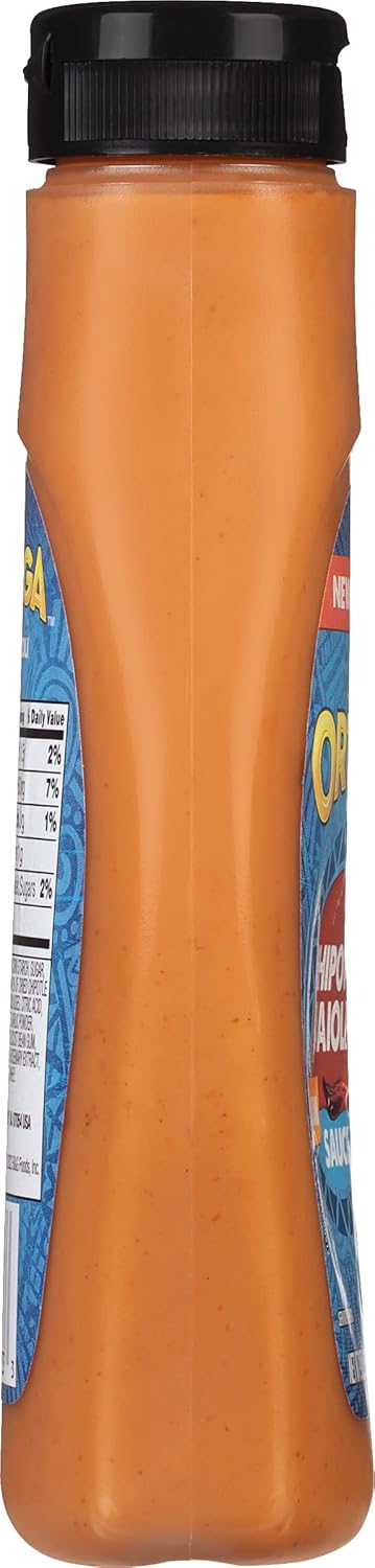 Ortega Creamy Taco Sauce, Chipotle Aioli, 9 Ounce