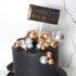 16pcs Ball Shaped Cake Topper Set, Pearl Ball DIY Cake Insert Topper for Party Birthday Baby Shower