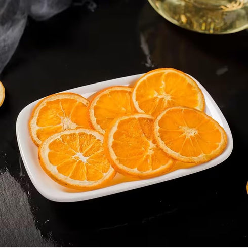 7oz/200g, (7 OZ) Dehydrated Dried Oranges For Cocktails, Dried Orange Slices No Sugar Added Fruit Tea