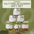 Set GLP-1 Salt-Free Gourmet Seasoning Collection | Artisanal Spice Blends Gift | Hand Crafted, Small Batch Spices | No
