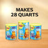 28QT (Pack 2) Lipton Southern Sweet Reduced Sugar Iced Tea Mix