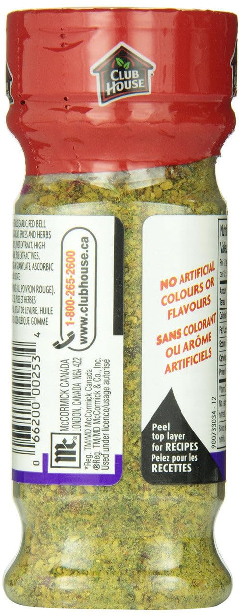 Club House 141g/5oz. , Signature Blend, Garlic Plus, Seasoning