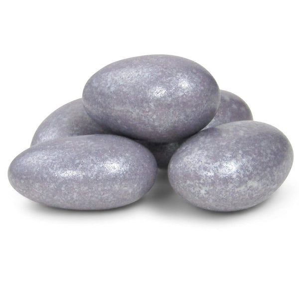 Silver Jordan Almonds by Its Delish, 2 LBS Bulk | Candied Almond