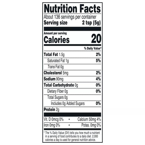Generic 24 Grated Parmesan Cheese, Ounces, Real Milk