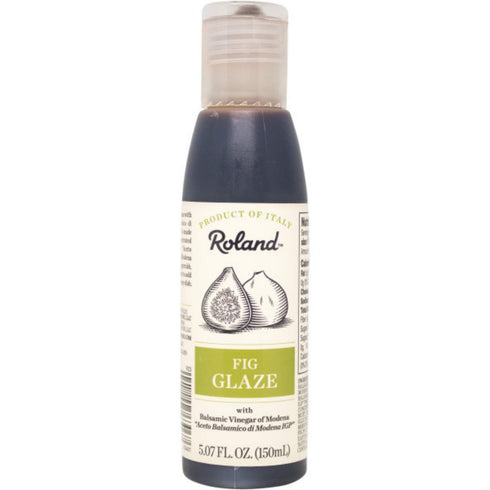Roland Foods Fig Balsamic Vinegar Glaze of Modena, 5.07 Ounce Bottle, Pack