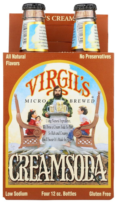 4 pack (Pack 2) Virgil's Cream Soda - per