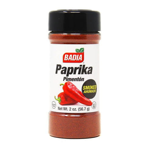 Badia Smoked Paprika 2 oz - Rich, Smoky Flavor for Cooking, Grilling
