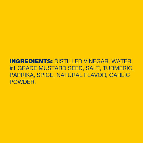 105 oz (Pack 4) 105 French's Classic Yellow Mustard, of - Four Ounce Bulk Containers of Tangy and Creamy Yellow Mustard