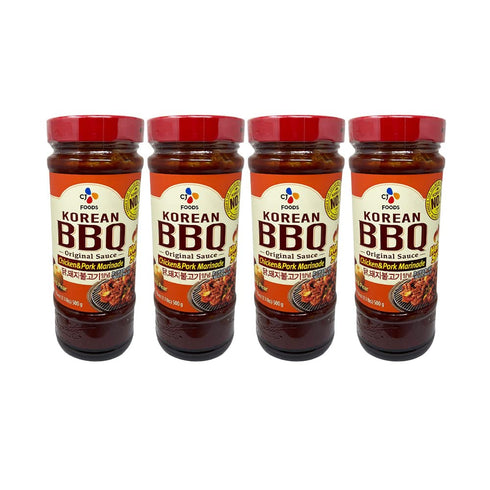 CJ Korean BBQ Chicken & Pork Marinade Sauce (Hot & Spicy) 17.63oz