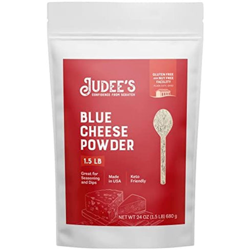 Judees Blue Cheese Powder 1.5 lb - Gluten-Free and Nut-Free - Use