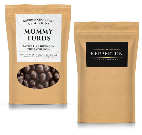Kepperton Mother Turds Cocoa Dark Chocolate Almonds: Fancy Candy Gifts for Women on Special Occasions such as Mother's