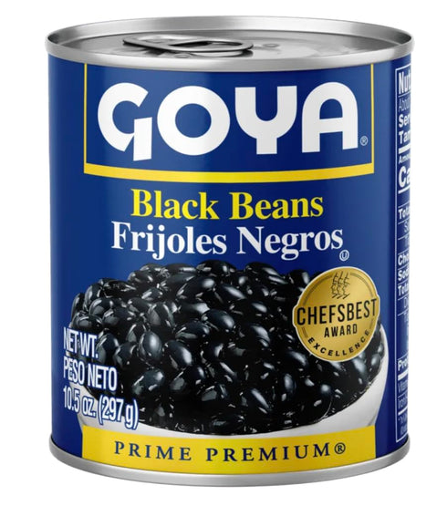 Goya Black Beans, 10.5 oz, 2-Pack