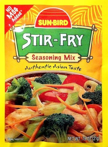 Sun Bird Sun-Bird STIR-FRY Asian Seasoning Mix .75oz (10-pack) by