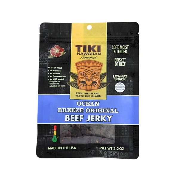 Tiki Hawaiian Gourmet Jerky | Beef (Ocean Breeze Original)