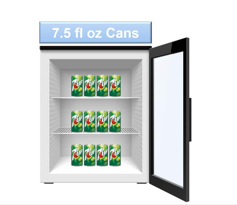 WEST END FOODS LANCASTER, PA WSNE 7Up 7.5 oz Pack, 18 Count Lemon Lime Mini Soda Cans, Soft Drinks Bulk Snacks Small