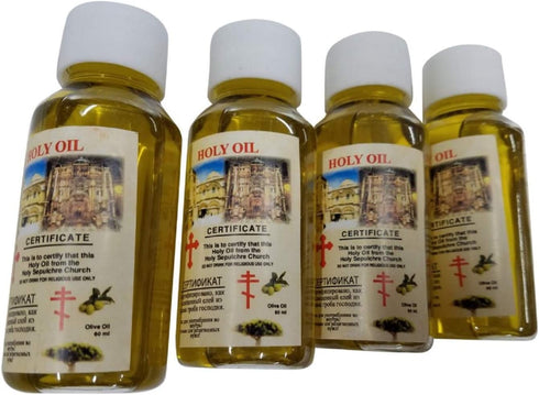 Bethlehem Gifts TM 60ml holy Land Anointing Oil Certificated Blessed Small Bottle from Jerusalem