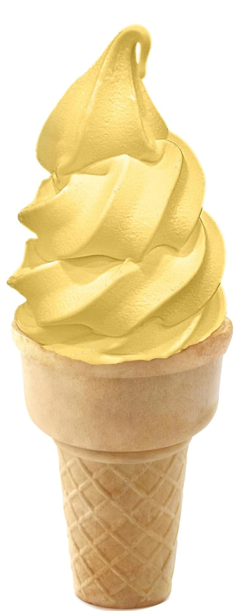 5.5 lb (Pack 2) By The Cup Non-Dairy Pineapple Soft Serve Mix