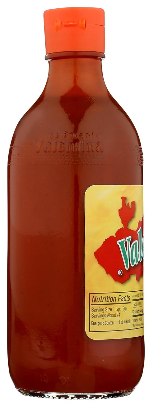 Valentina 12.5 (Pack 12) Mexican Hot Sauce, Fluid Ounce
