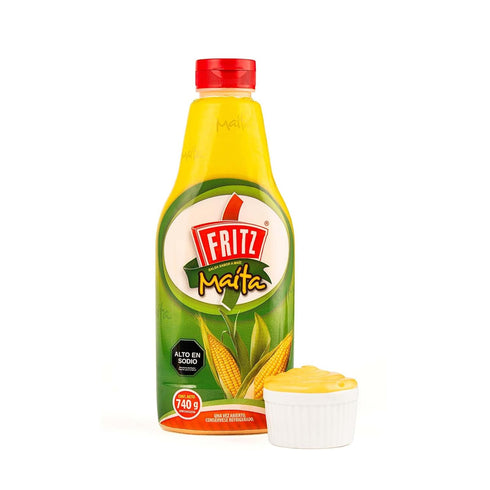 FRITZ Corn Sauce (740 g) - Especially ideal for Hot Dogs, Hamburgers,