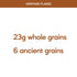 13.25 (Pack 4), 6 5g Nature's Path Organic Heritage Flakes Cereal, Ounce of Non-GMO, Ancient Grains, Low Sugar, High