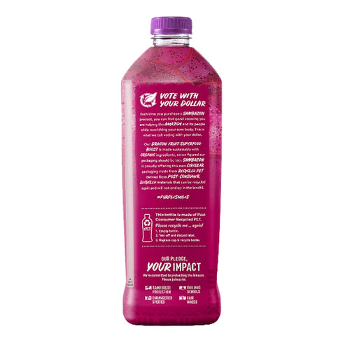 Grocerama 64 Oz. Sambzon Organic Dragon Fruit Juice Blend, fl.