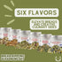 Pack GLP-1 Bread Dipping Seasonings Collection | Artisanal Spice Blends Six | Non GMO, All Natural | No MSG, Gluten