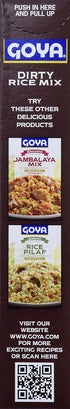 7 (Pack 12) Goya Foods Louisiana Style Dirty Rice Mix, Ounce
