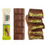 Generic (Pack 6) 27g 0.35 lbs 24 Mini Dubai Chocolate of - Kunafa Pistachio Bars, Each, Total Perfect for Gifting