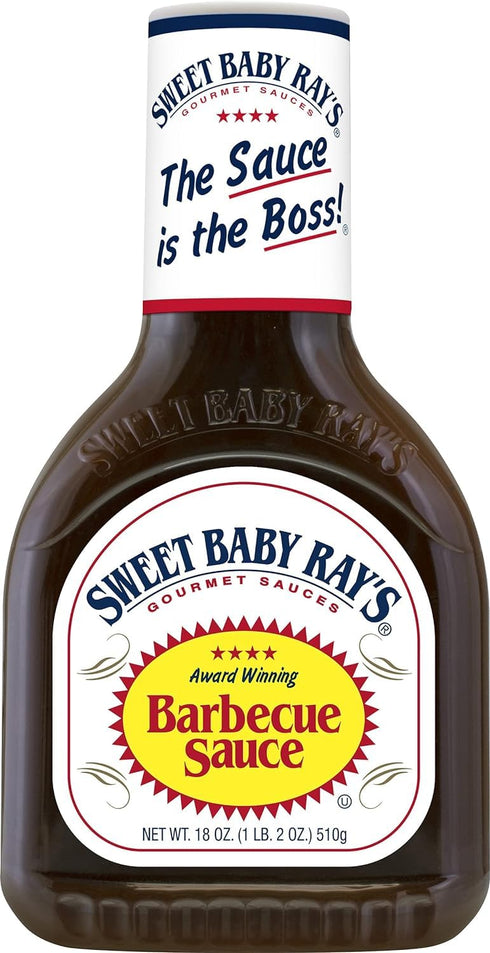 Pack 1 1 1 1 1 18 oz. Pack) Sweet Baby Ray's Trial Barbecue Sauces Includes Original, Sweet n Spicy, Honey, Hickory
